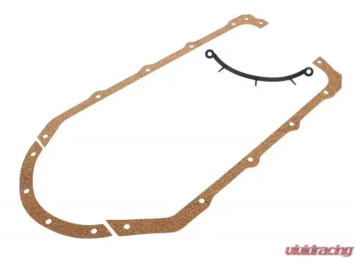 Trans-Dapt Performance Pontiac 350-455 OEM-Style Oil Pan Gasket- Cork Rails/Rubber End Seals Pontiac Firebird 1974-1979 - 4349