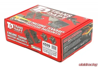 Trans-Dapt Performance Universal Biscuit Style Motor Mounts for GM LS1/LS6 4.8L, 5.3L, 6.0L - 4509