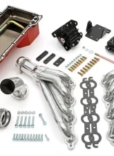 Trans-Dapt Performance Engine Swap In A Box Kit; LS in 68-72 GM A-Body; 4L60E; Mid-Length- HTC Coated                                     - 46002 - Image 7
