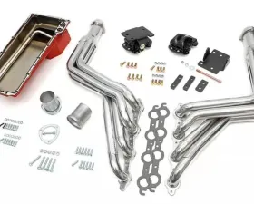 Trans-Dapt Performance Engine SWAP-IN-A-BOX KIT; LS in 68-72 GM A-Body; 4L60/70E- Long HTC Headers