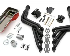 Trans-Dapt Performance Engine SWAP-IN-A-BOX KIT; LS in 68-72 GM A-Body; 4L60/70E- Long Black Maxx