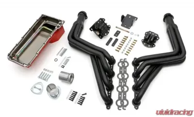 Trans-Dapt Performance Engine SWAP-IN-A-BOX KIT; LS in 68-72 GM A-Body; 4L60/70E- Long Black Maxx - 46008