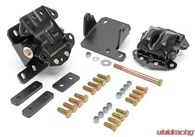 Trans-Dapt Performance ENGINE MOUNT KIT; LS & TH350, TH400, 700R4 IN '68-72 GM A-BODY (CHEVELLE, ETC) - 4601