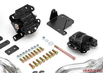 Trans-Dapt Performance Engine Swap In A Box Kit; LS in 68-72 GM A-Body; TH350; Mid-Length- HTC Coated - 46012