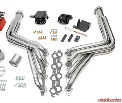 Trans-Dapt Performance Engine SWAP-IN-A-BOX KIT; LS in 68-72 GM A-Body; TH350/TH400- Long HTC Headers - 46017