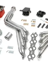 Trans-Dapt Performance Engine SWAP-IN-A-BOX KIT; LS in 68-72 GM A-Body; TH350/TH400- Long HTC Headers                                     - 46017 - Image 6
