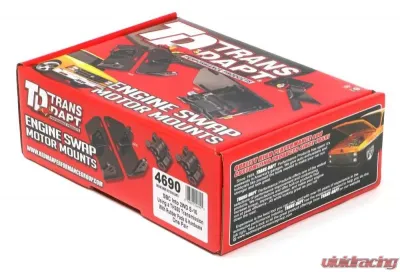 Trans-Dapt Performance S10 V8 ENGINE SWAP MOUNT KIT WITH RUBBER PADS - 4690