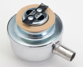 Trans-Dapt Performance 2-3/8 in. Diameter TWIST-IN Style Breather Cap with Tube-CHROME