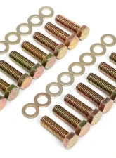 Trans-Dapt Performance INTAKE MANIFOLD BOLTS; 3/8 in.-16 X 1-1/4 in. Hex Head (16 bolts)- YELLOW ZINC                                     - 4925 - Image 2