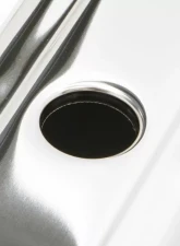 Trans-Dapt Performance TRADITIONAL Design Valve Covers; TALL; 58-86 SB Chevy; NO Baffles-CHROME Chevrolet                                     - 4962 - Image 2