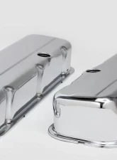 Trans-Dapt Performance TRADITIONAL Design Valve Covers; TALL; 1965-2000 BB Chevy 396-502-CHROME Chevrolet                                     - 4965 - Image 2