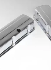 Trans-Dapt Performance TRADITIONAL Design Valve Covers; TALL; 1965-2000 BB Chevy 396-502-CHROME Chevrolet                                     - 4965 - Image 3