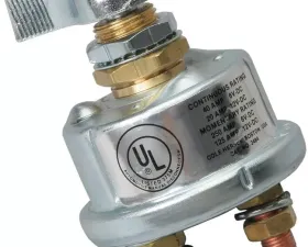Trans-Dapt Performance Battery Cutout Switch; U.L. listed; Made in USA