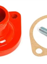 Trans-Dapt Performance MOPAR V8 WATER NECK (THERMOSTAT HOUSING); ORANGE POWDER-COATED                                     - 4991 - Image 3