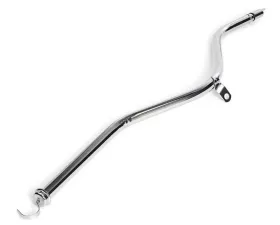 Trans-Dapt Performance 34 in. CHROME Transmission Dipstick and Tube for GM TH350