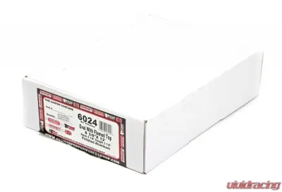 Trans-Dapt Performance Oval Air Cleaner Set FLAME (Ball-Milling); 8-3/8 in. X 12 in. Length- ALUMINUM - 6024