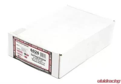 Trans-Dapt Performance Finned Aluminum OVAL Air Cleaner Set; 2 x 12 x 8-3/8 in.; 5-1/8 in. Neck - 6026