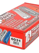 Trans-Dapt Performance POLISHED ALUMINUM VALVE COVERS; 58-86 SB CHEVY; SHORT; PLAIN                                     - 6031 - Image 5