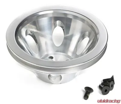 Trans-Dapt Performance WATER PUMP Pulley; 1 Groove; 55-68 CHEVROLET 283-350; SHORT W/P- Pol. ALUMINUM Chevrolet - 6050