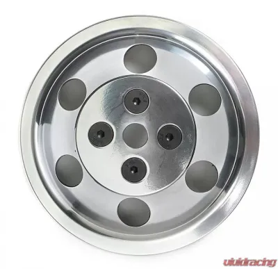 Trans-Dapt Performance WATER PUMP Pulley; 1 Groove; 55-68 CHEVROLET 283-350; SHORT W/P- Pol. ALUMINUM Chevrolet - 6050