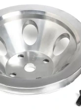 Trans-Dapt Performance WATER PUMP Pulley; 1 Groove; 69-85 CHEVROLET 283-350; LONG W/P- Pol. ALUMINUM Chevrolet                                     - 6054 - Image 3