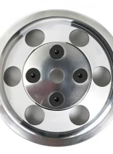 Trans-Dapt Performance WATER PUMP Pulley; 1 Groove; 69-85 CHEVROLET 283-350; LONG W/P- Pol. ALUMINUM Chevrolet                                     - 6054 - Image 2