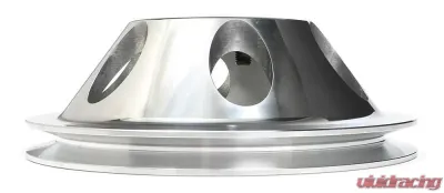 Trans-Dapt Performance WATER PUMP Pulley; 1 Groove; 69-85 CHEVROLET 283-350; LONG W/P- Pol. ALUMINUM Chevrolet - 6054
