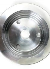 Trans-Dapt Performance CRANKSHAFT Pulley; 1 Groove; 69-85 CHEVROLET 283-350; LONG W/P- Pol. ALUMINUM Chevrolet                                     - 6056 - Image 2