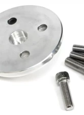 Trans-Dapt Performance WATER PUMP Pulley NOSE; Groove; 55-68 CHEVROLET 283-350; SHORT W/P- Pol ALUMINUM Chevrolet                                     - 6060 - Image 2