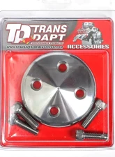 Trans-Dapt Performance WATER PUMP Pulley NOSE; Groove; 55-68 CHEVROLET 283-350; SHORT W/P- Pol ALUMINUM Chevrolet                                     - 6060 - Image 3