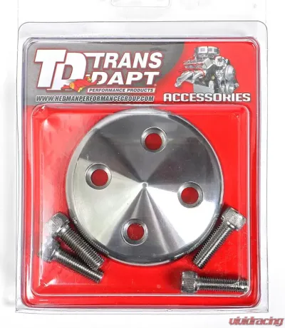 Trans-Dapt Performance WATER PUMP Pulley NOSE; Groove; 55-68 CHEVROLET 283-350; SHORT W/P- Pol ALUMINUM Chevrolet - 6060