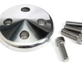Trans-Dapt Performance WATER PUMP Pulley NOSE; Groove; 55-68 CHEVROLET 283-350; SHORT W/P- Pol ALUMINUM Chevrolet