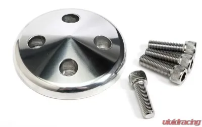 Trans-Dapt Performance WATER PUMP Pulley NOSE; Groove; 55-68 CHEVROLET 283-350; SHORT W/P- Pol ALUMINUM Chevrolet - 6060