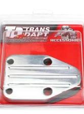 Trans-Dapt Performance FUEL PUMP BLOCK-OFF Plate; SB Chevy 283-400; PINSTRIPES (Ball-milled)- ALUMINUM Chevrolet                                     - 6064 - Image 3