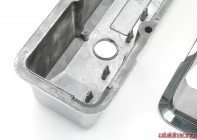 Trans-Dapt Performance BEVELED EDGE, Aluminum Valve Covers; TALL; FLAMES; 1958-1986 SB CHEVROLET Chevrolet - 6093
