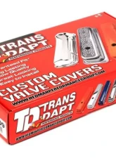Trans-Dapt Performance VALVE COVERS ALUMINUM FORD 289-351W BALL MILLED                                     - 6109 - Image 4