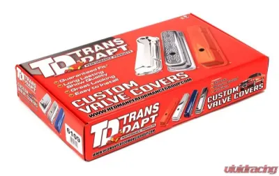 Trans-Dapt Performance VALVE COVERS ALUMINUM FORD 289-351W BALL MILLED - 6109