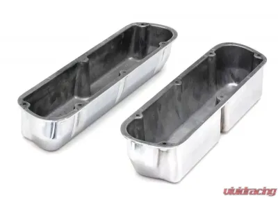 Trans-Dapt Performance VALVE COVERS ALUMINUM FORD 289-351W BALL MILLED - 6109