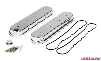 Trans-Dapt Performance VALVE COVER CAST ALUMINUM LS POLISHED - 6369