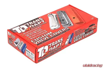 Trans-Dapt Performance VALVE COVER CAST ALUMINUM LS CHROME - 6370
