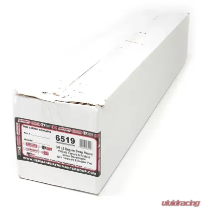 Trans-Dapt Performance LS ENGINE SWAP MANUAL TRANSMISSION MOUNT KIT; 70-81 CAMARO & FIREBIRD - 6519