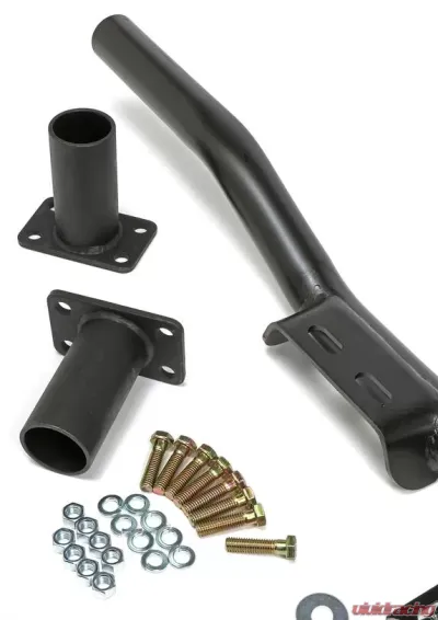 Trans-Dapt Performance C4 & C6 TRANSMISSION CROSSMEMBER KIT; 3 in. DROP; RUBBER PAD - 6523