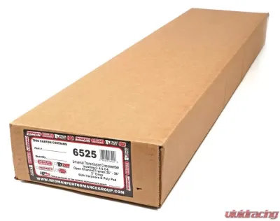 Trans-Dapt Performance C4 & C6 TRANSMISSION CROSSMEMBER KIT; 3 in. DROP; POLYURETHANE PAD - 6525