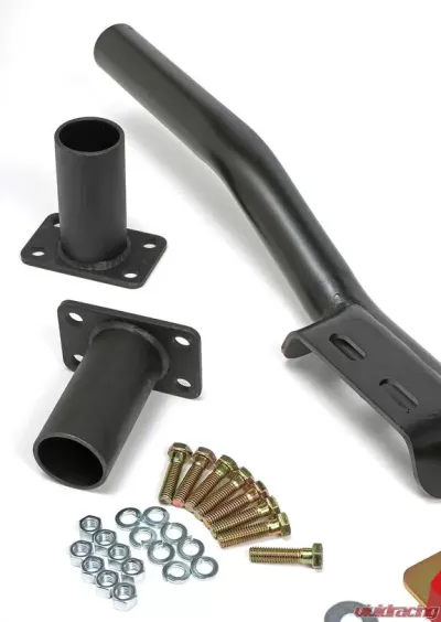 Trans-Dapt Performance C4 & C6 TRANSMISSION CROSSMEMBER KIT; 3 in. DROP; POLYURETHANE PAD - 6525