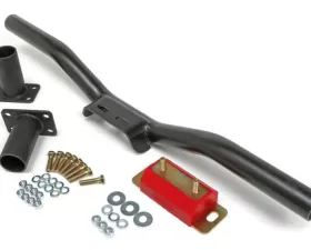 Trans-Dapt Performance C4 & C6 TRANSMISSION CROSSMEMBER KIT; 3 in. DROP; POLYURETHANE PAD