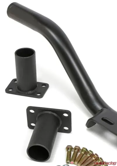 Trans-Dapt Performance C4 & C6 TRANSMISSION CROSSMEMBER KIT; 6 in. DROP; RUBBER PAD - 6526