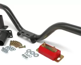 Trans-Dapt Performance C4 & C6 TRANSMISSION CROSSMEMBER KIT; 6 in. DROP; POLYURETHANE PAD