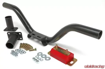 Trans-Dapt Performance C4 & C6 TRANSMISSION CROSSMEMBER KIT; 6 in. DROP; POLYURETHANE PAD - 6527