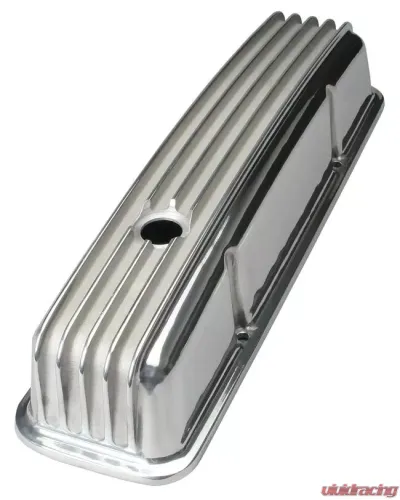 Trans-Dapt Performance FINNED-STYLE Retro Valve Covers; TALL; 1958-1986 CHEVROLET 283-350- ALUMINUM Chevrolet - 6602