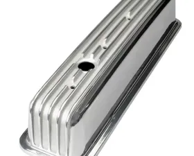 Trans-Dapt Performance FINNED-STYLE Retro Valve Covers; TALL; 1987-1999 CHEVROLET 5.0/5.7L- ALUMINUM Chevrolet 5.7L V8